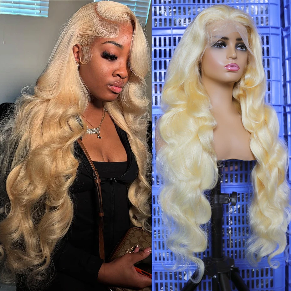 13x6 Hd Lace Frontal Wig 250 300 High Density 613 Honey Blonde 13x4 Lace Front Human Hair Wigs For Women Body Wave Brazilian Wig 2