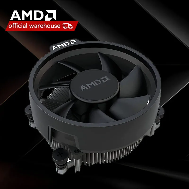 AMD Ryzen Wraith Cooler Wraith Stealth Fan Original nuevo 4 pines puede admitir CPU R3 R5 puede admitir placa base AM4