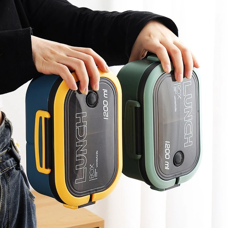Bento lunch box for office worker fat reduction