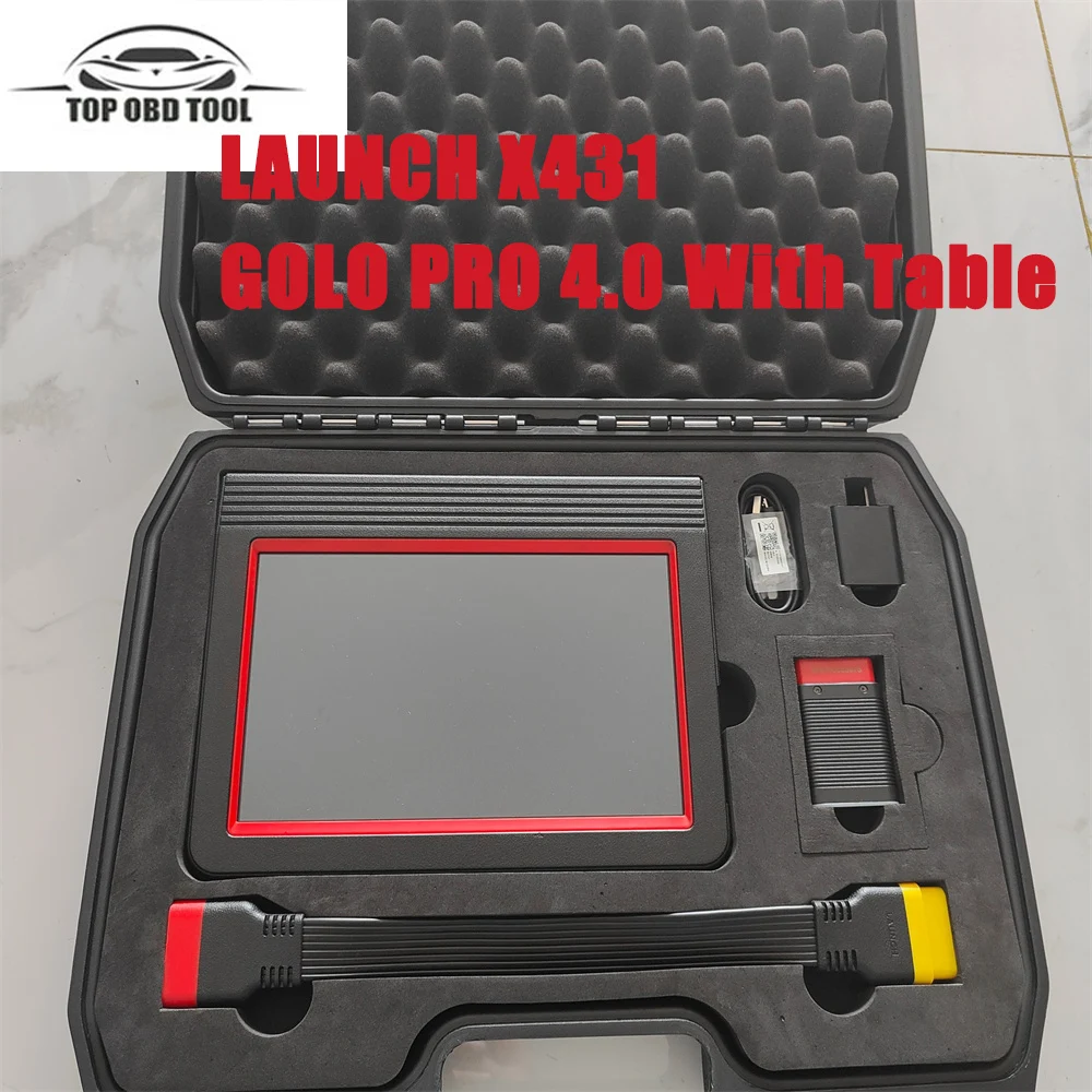 Avvia X431 Golo Pro 4.0 Car Dianosis Scanner Connettore Bluetooth Set Completo Con Launch X431 Supporto Da Tavolo Android (Solo Dispositivo)