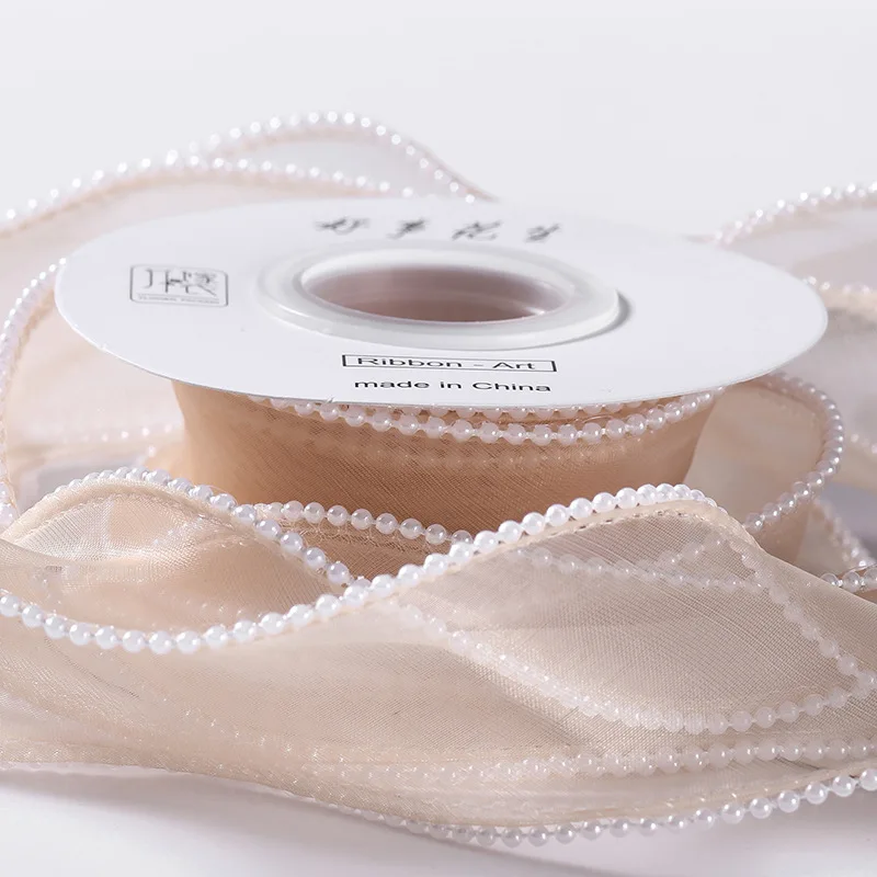 2 Pièces Ruban Organza, Rouleau De Ruban En Organza, Beau