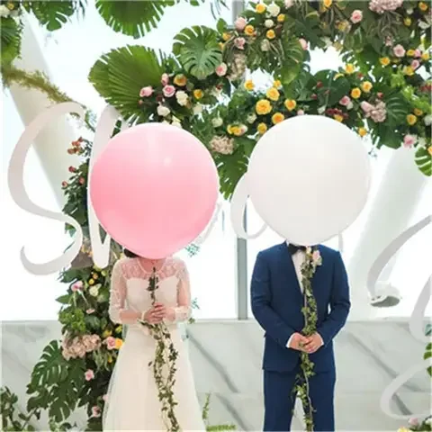 

1pcs 36 inch Colorful Big Latex Balloons Helium Inflable Blow Up large Ballon Birthday Party Wedding Decoration Baby Shower ball
