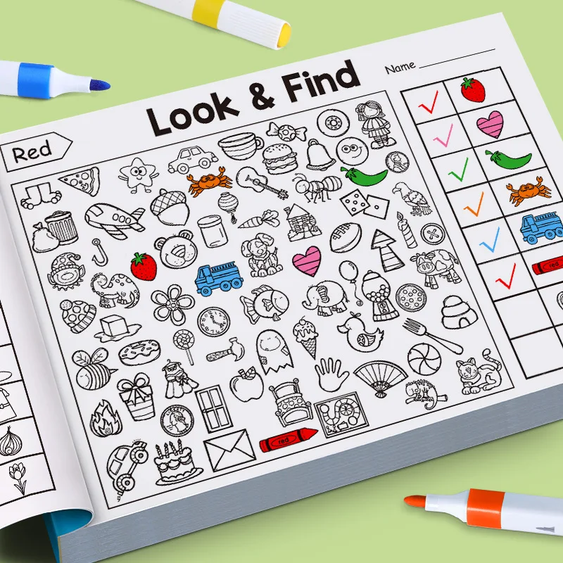 Kids Visual Search & Activity Book 1