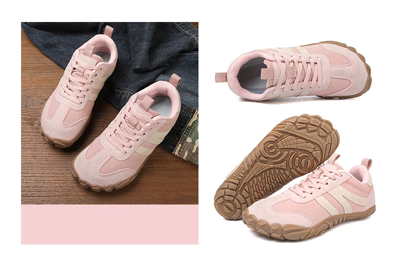 Herren- und Damen-Barfußschuhe mit breiter Zehenbox, Zero Drop, minimalistische Sneaker, rutschfeste Outdoor-Walking- und Trainingsschuhe – Detail 38