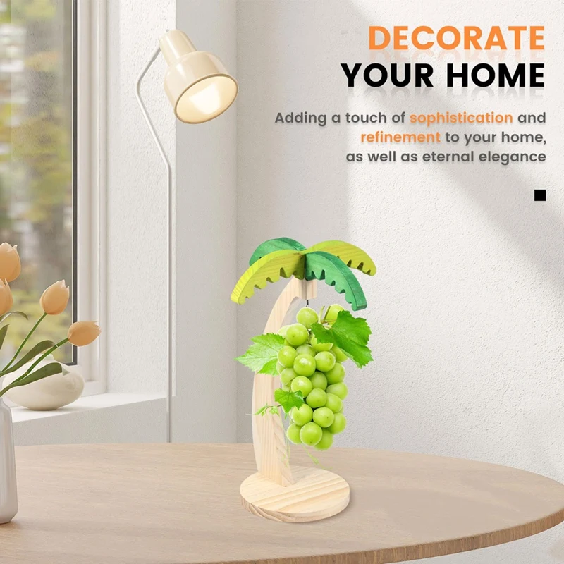 Banana Holder Stand, Banana Holder With Durablestainless Steel Hook, Banana Hanger Stand,Creative Shape Banana Holder 4