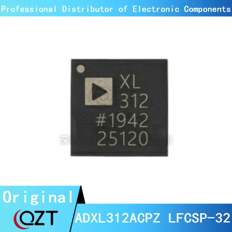 10pcs/lot ADXL312 LFCSP32 ADXL312A ADXL312AC ADXL312ACP ADXL312ACPZ LFCSP-32 chip New spot new original ad8338acpz screen printed y4k lfcsp 16 1 channel 10ua operational amplifier chip