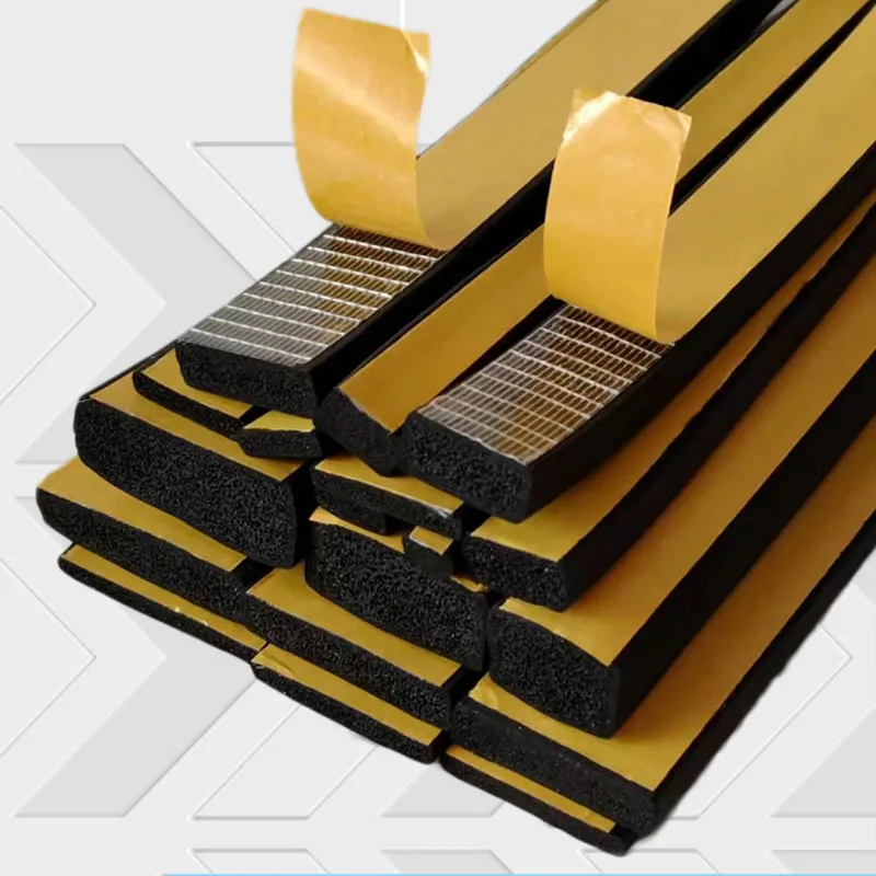 Junta De Goma SBR 30mmx1mm Autoadhesiva Unilateral 4,5m Rodillo