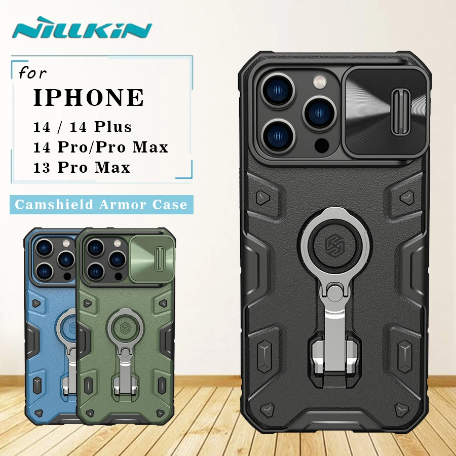 Противоударный чехол Nillkin Camshield для IPhone 14 Plus 13 Pro Max