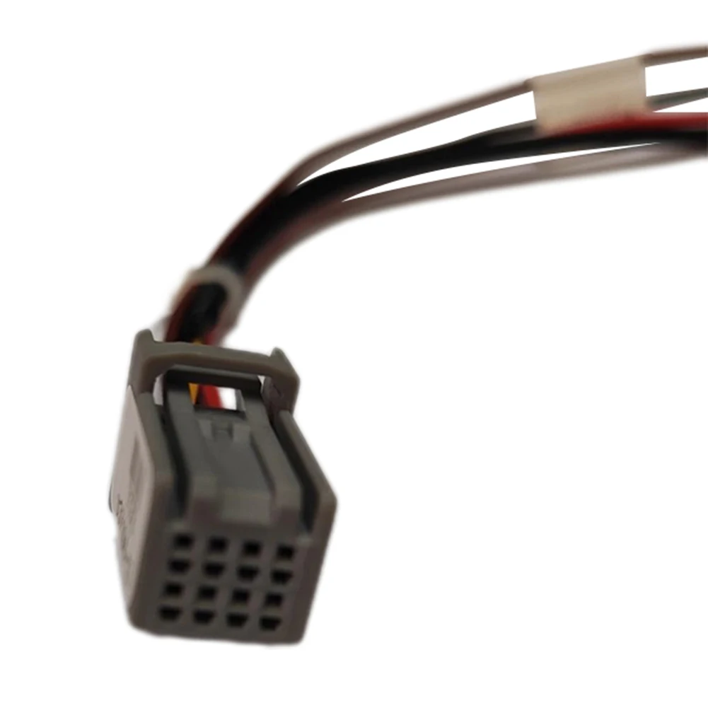 Антикоррозийный кабель RCA, видеоштекерный преобразователь, черный, белый, Plug And Play, легко использовать для Mitsubishi, быстрая установка