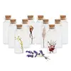 10pcs Small Cute Mini Cork Stopper Glass Bottles Vials Jars Containers Small Wishing Bottle Glass With Cork Stopper For Festival 6