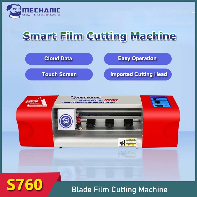 MECHANICS760HydrogelFilmCuttingMachineIntelligentScreen