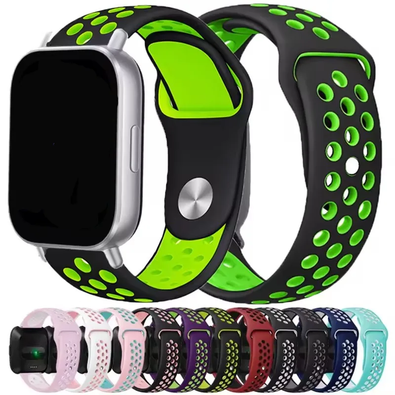 Breathable Silicone Sport Band - 22mm Strap Replacement