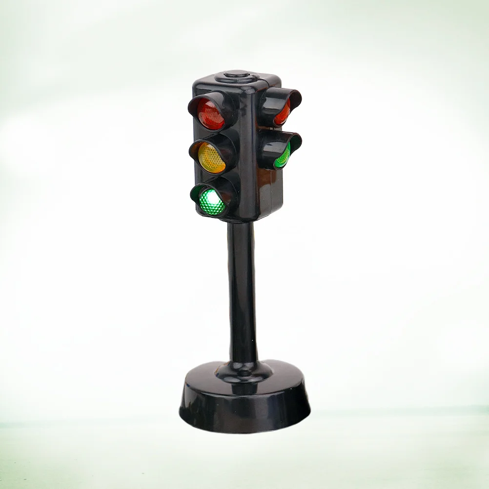 Traffic Signals Lamp Toy Traffic Lights Sound and Light Toy Early Education Simulation Children Kindergarten Baby Toys Traffic