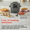 Pot 6.5 Quart Duo Crisp Ultimate Lid with WIFI, 13-in-1 Air Fryer and Pressure Cooker Combo, Sauté, Slow Cook, Bake, Steam, Warm 3