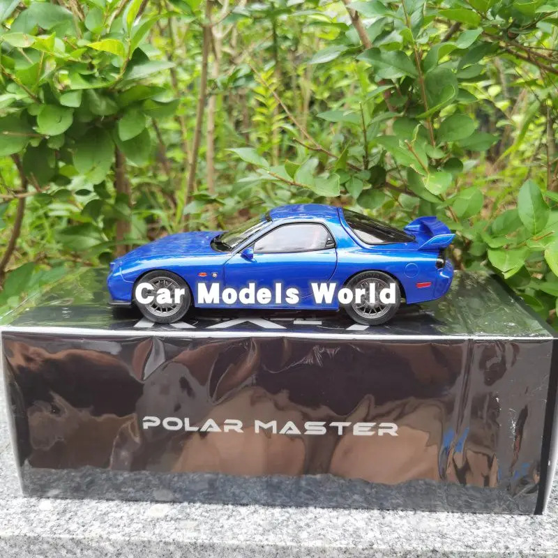 Diecast Car Model for Polar Master RX7 1:18 + SMALL GIFT
