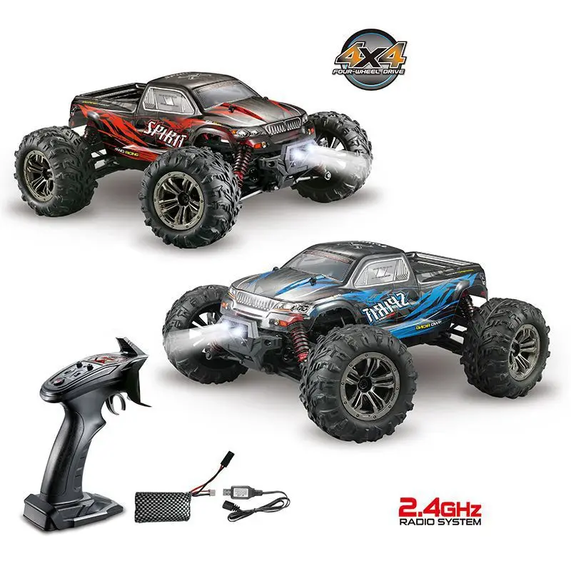 XLH RC Cars 9135 High Speed Monster Truck 1:16 Off Road Vehicle Children's Electric 4WD Remote Control Racing Toy Model Gift 2