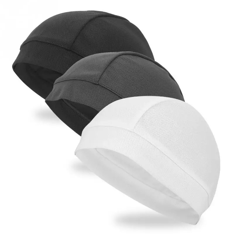 Adults Unisex Soft Cycling Caps Under Helmet Liner Summer Riding Outdoor Sport Cycling Skull Hat Equipments cycling headwear