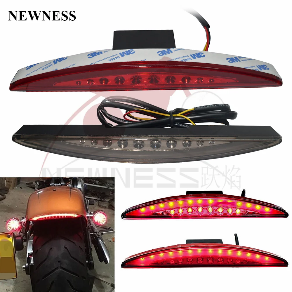 LED Brake Taillight Rear Fender Tip Tail Light motorcycle led lights motorcycle accessories For Harley FXSB Softail Breakout 2013-2015 2014