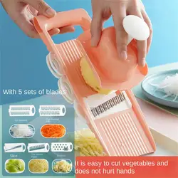 In 1 Grater Vegetables Cutter Carrot Korean Cabbage Manual Mandoline Slicer Fruit Potato Peeler Carrot Grater Kitchen Gadgets