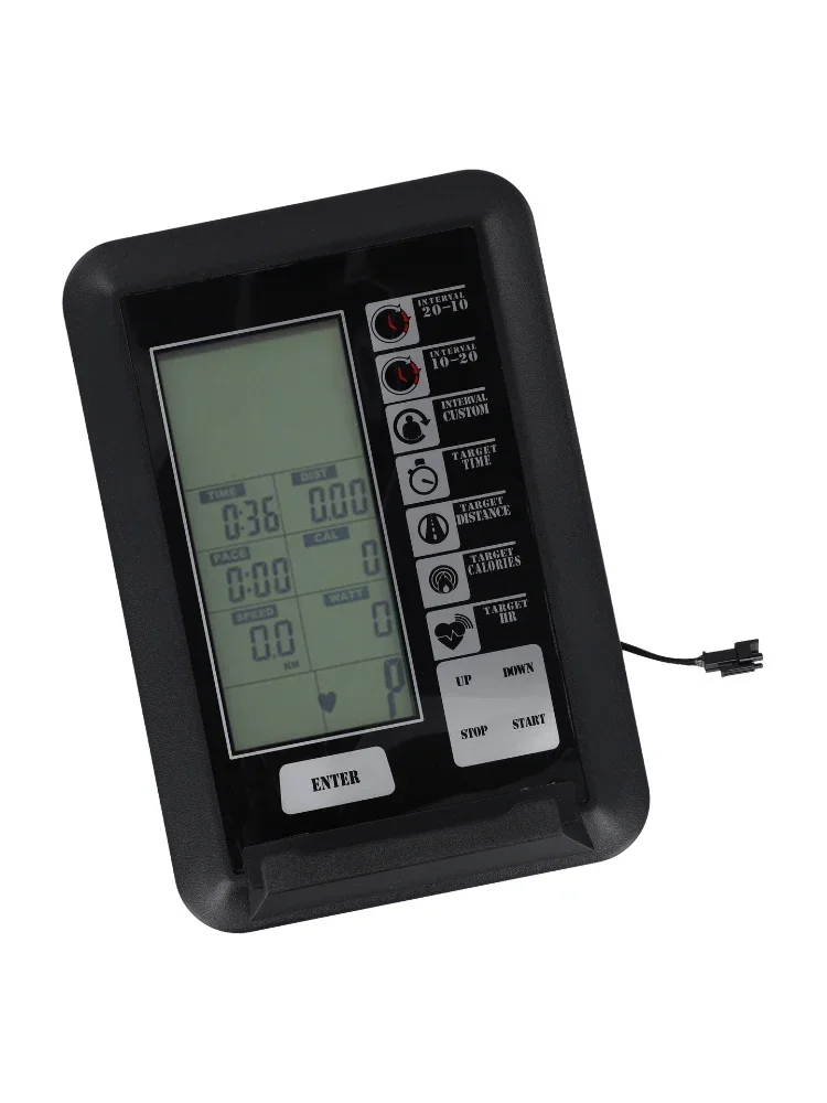 Exercise Bike Monitor Speedometer Stationary Bike Elliptical Trainer Display Multi-functional Exercise Bike Display Accessories 2