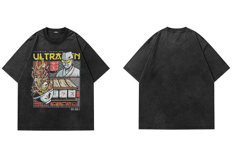Ultraman Ramen Graphic T-Shirt S482cb9f437804a5b82f9a8c9f189e9f7f