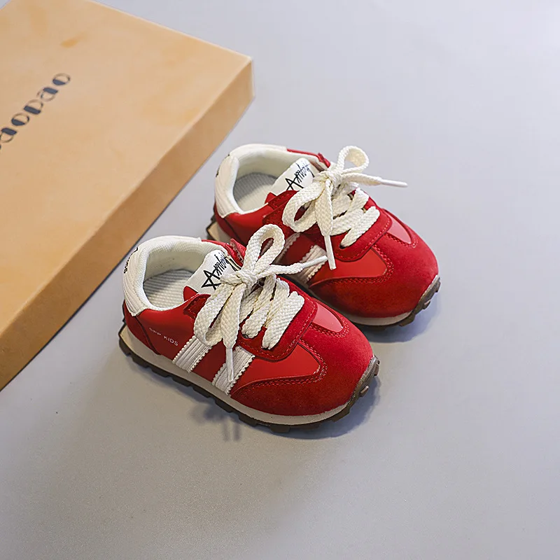 Kids Fashion Sneakers Baby Trend Casual Lightweight Soft Sole Walking Shoes Student School Sports Breathable Running Shoes 3