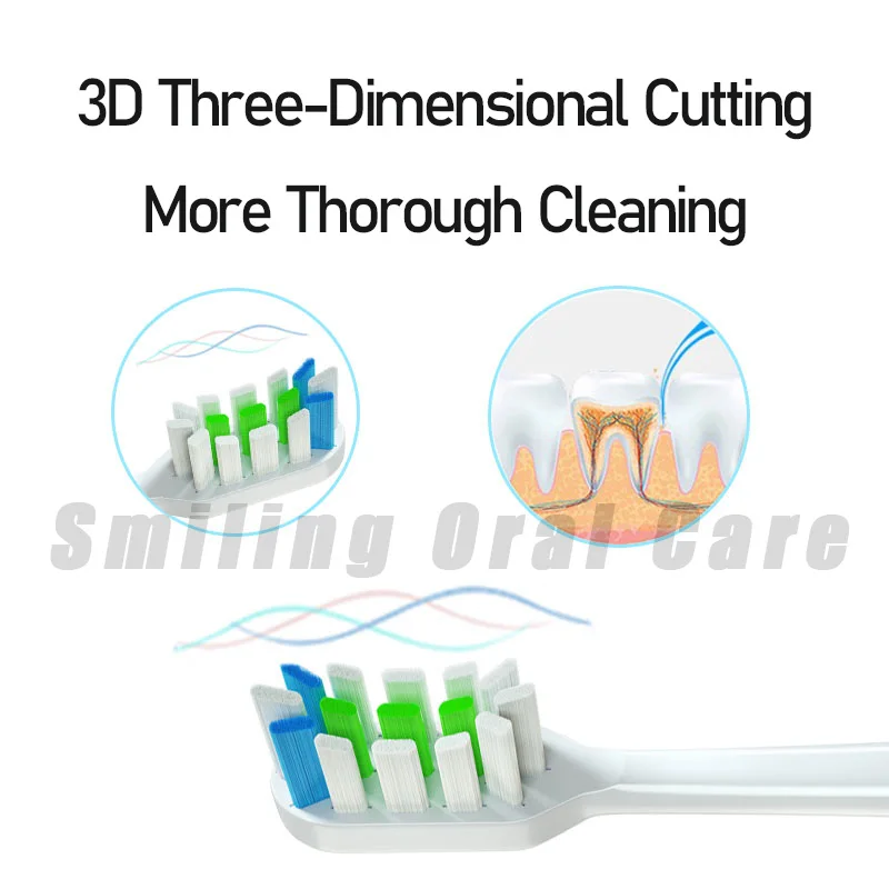 Huawei Hilink Lebooo Replace Toothbrush Head LBT-203554A/LBT-203532A/LBT-203539A/LBE-0658 Adult Replacement Toothbrush Head 3