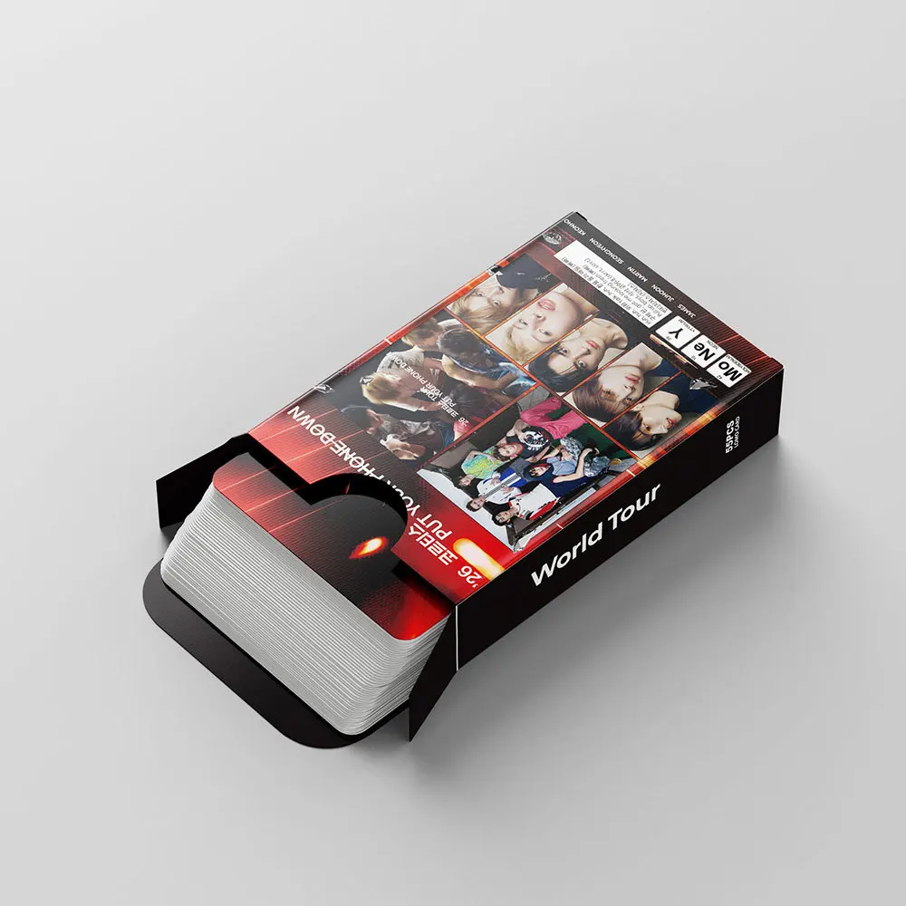 K-pop Boy Group 2026 World Tour 'Put Your Phone Down' Exclusive Fan LOMO Cards - Star Photo Collectibles & Gifts