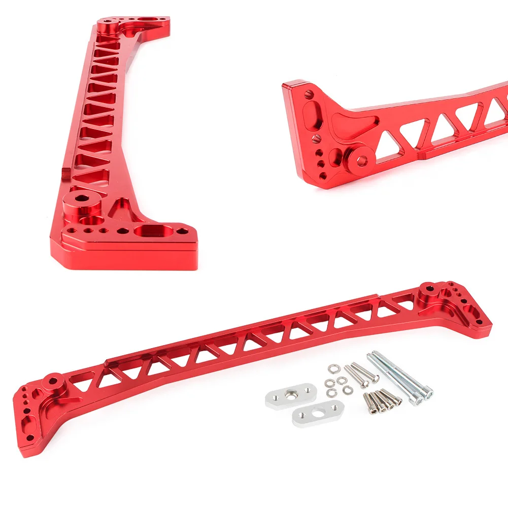 

For Honda Civic Car Rear Lower Control Arm Billet Subframe Brace 1996 1997 1998 1999 2000 Aluminum Alloy Red