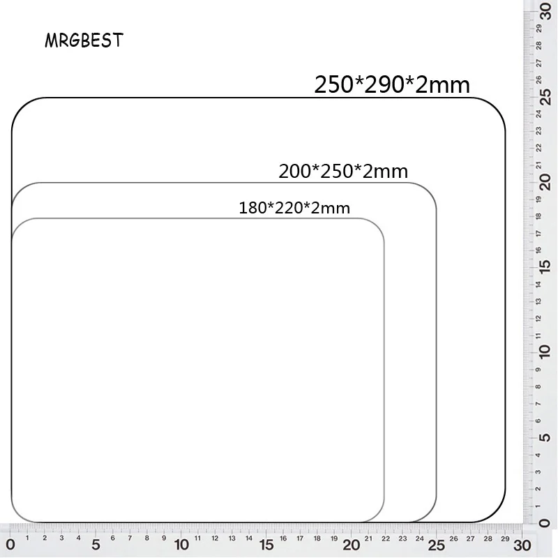 MRGBEST 220 *180 *2mm Mixing Console HD Rectangle Non-Slip Rubber Fast Printing Gaming Durable Notebook Mouse Pad