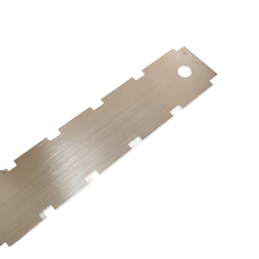 Precision Notched Straight Edge Gauge for Guitar Neck Alignment