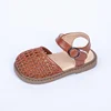 2024 Designer Weave Hollow Fashion Antiskid Casual Sandals Summer Soft Soled Shoes Trendy Versatile Sneakers Girl Sandalias Niña 5