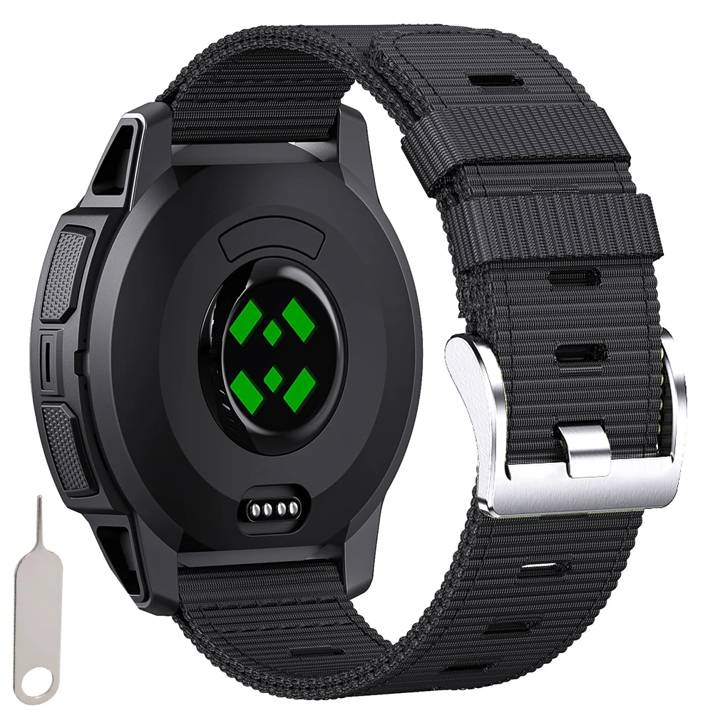 Breathable 22mm Nylon Sport Strap