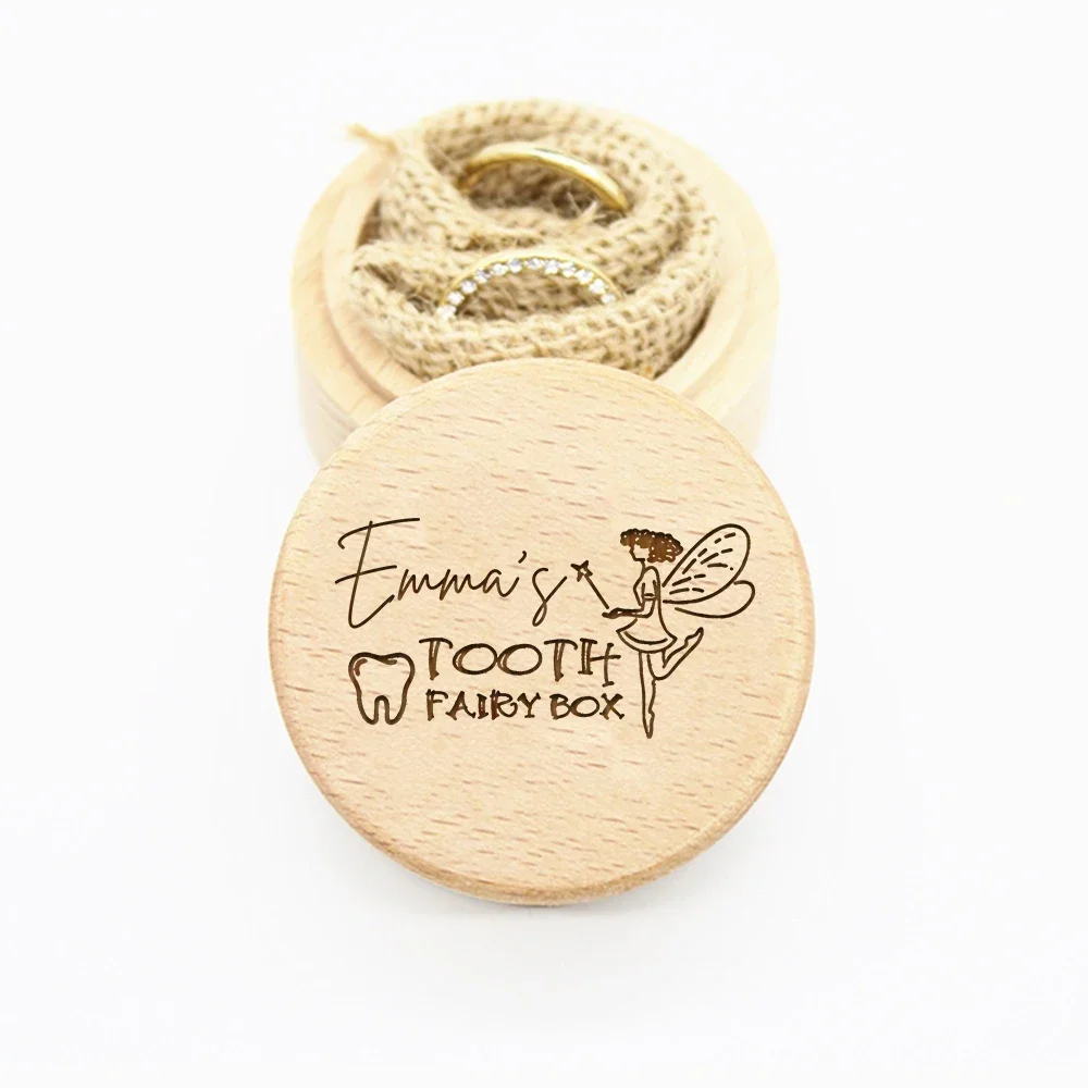 Wooden Tooth Box for Baby Girls Keepsake All Baby Teeth Gift wooden storage box tooth box wooden memorial box baby memory box