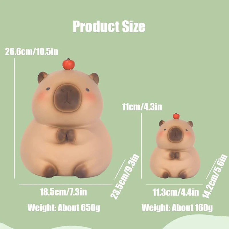 Capybara Piggy Bank, Capybara Coin Bank Piggy Bank, Creative Cute Cartoon Storage Money Box, Money Coin Bank