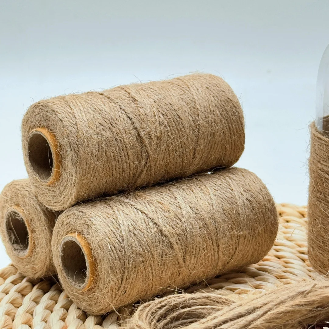 Jute Rope 2mm 100m for Boho Home Decor Camping Gear Repair