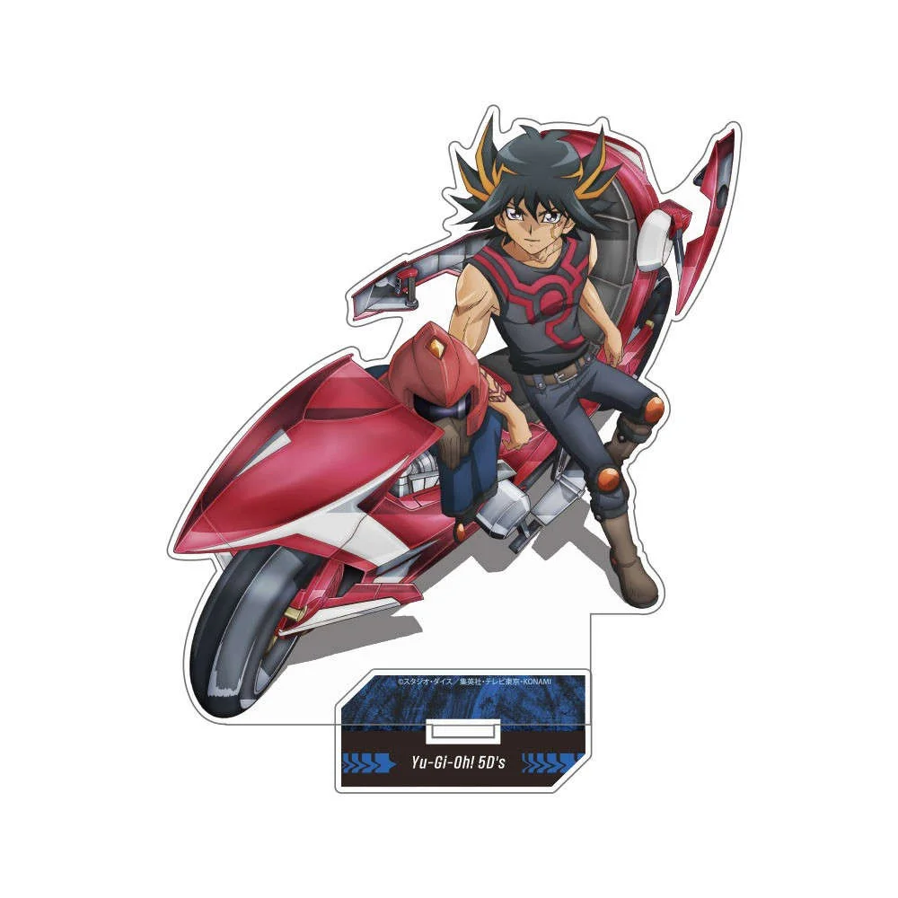 Anime Peripherie laden yu-gi-oh! Yuma Tsukumo & Astral Kampfgeist zu Duell HD Figur Acryl Stand Desktop Dekor ca. 15cm – Detail 3