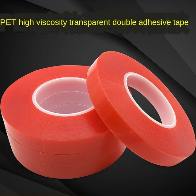 Acrylic Double Side Tape  Embellishments - 10 50m/roll Tape Adhesive Gift  Paper - Aliexpress