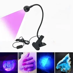 Uv Led Curing Ultraviolet Lights Lampe Uv Led Desk Lamp Mini Uv Gel Curing Light Nail Dryer for DIY Nail Art for Cash Medical