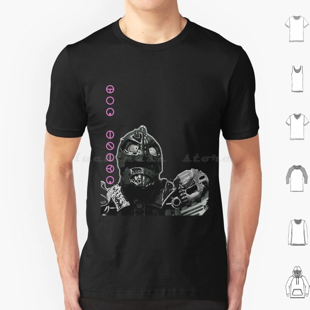 Maglietta Estetica Kongu Cotone Uomo Donna Stampa Fai Da Te Bionicle Toa Mata Nui Robot Kopaka Lewa Tahu Kanohi Meme Onua Matoran
