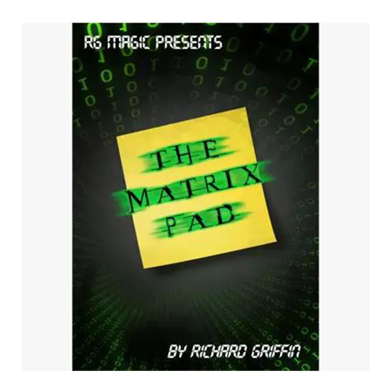 

New Arrivals The Matrix Pad (DVD & Gimmicks) - Magic Tricks,Close Up,Card,Stage Magic,Illusions,Mentalism,Props