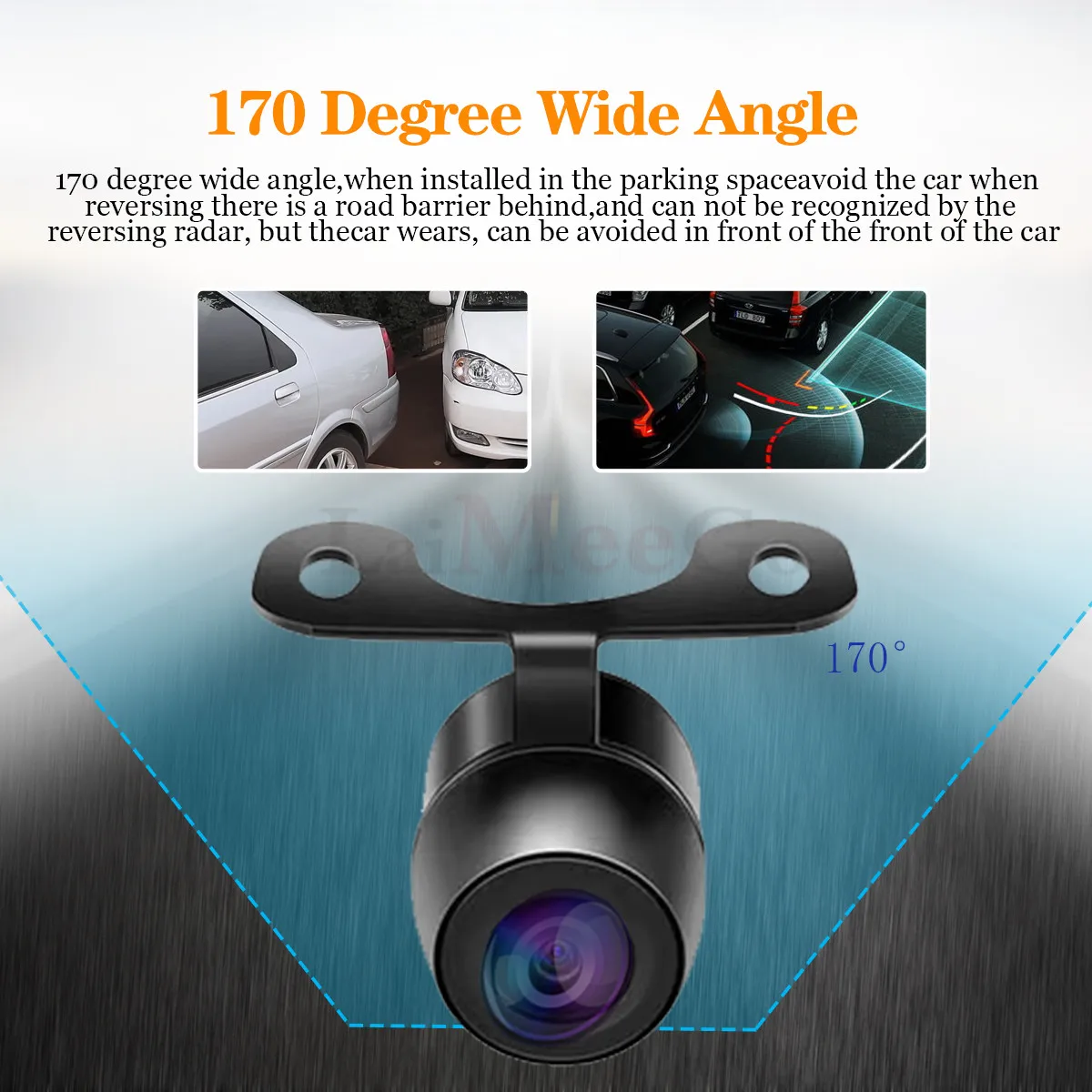 170° HD Camera Universal Fit For Car Front View Parking Assistance  Reversing