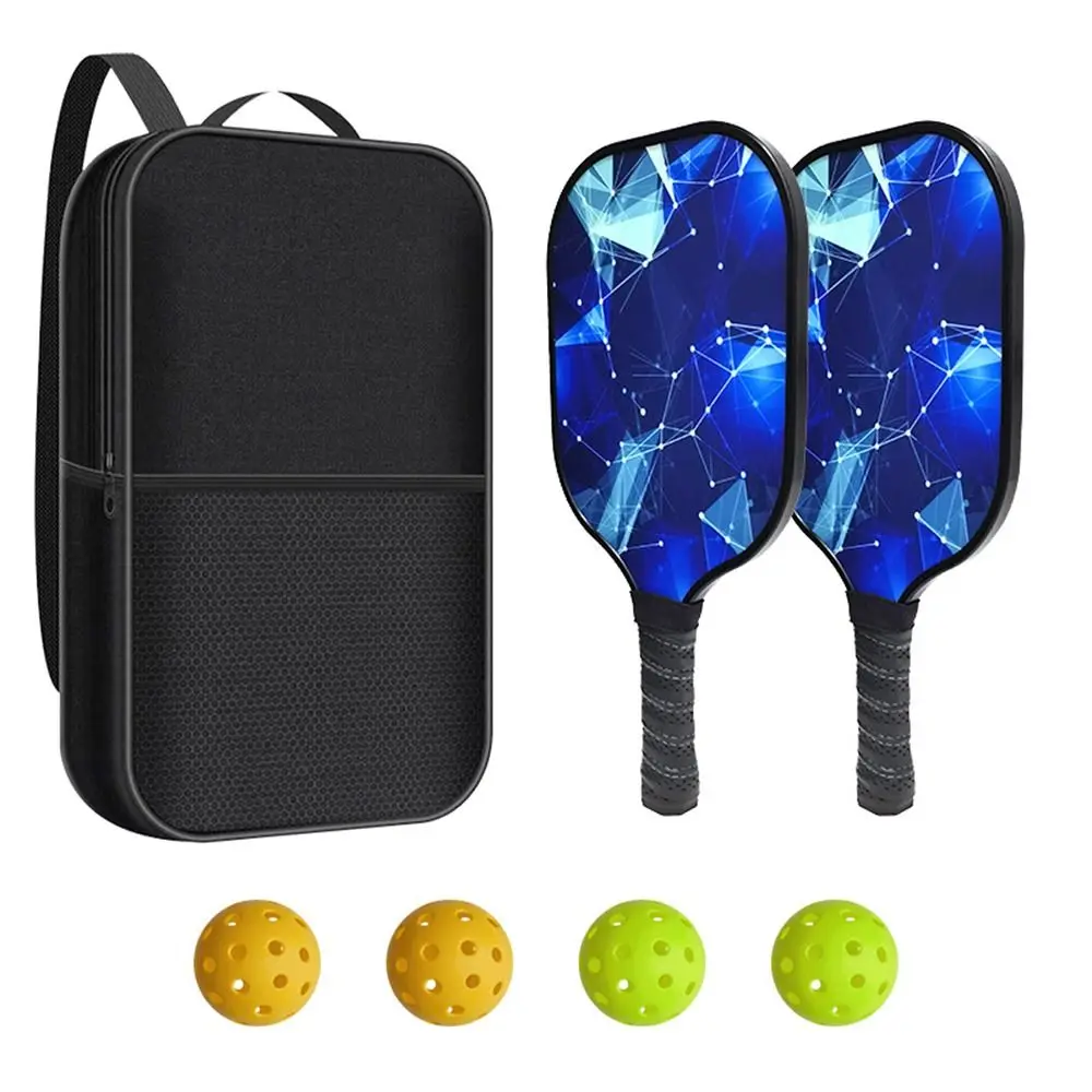 

С 4 шариками для маринбола, комплект легких пластиковых ракеток для маринбола из стекловолокна, 1 сумка для переноски