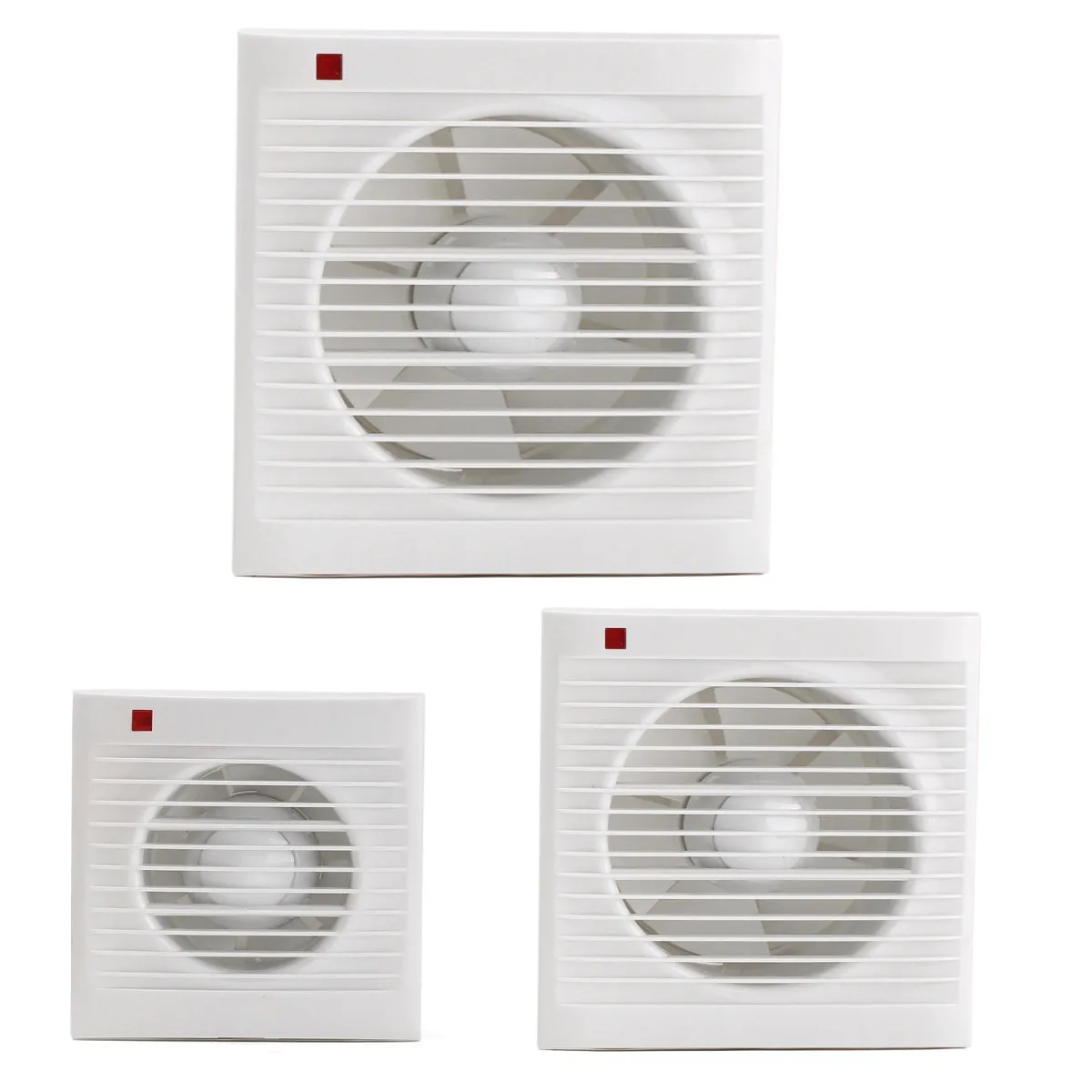 4 Zoll 6 Zoll 8 Zoll wasserdicht stumm Bad Abluft ventilator Fenster für Küche WC Lüftungs ventilator