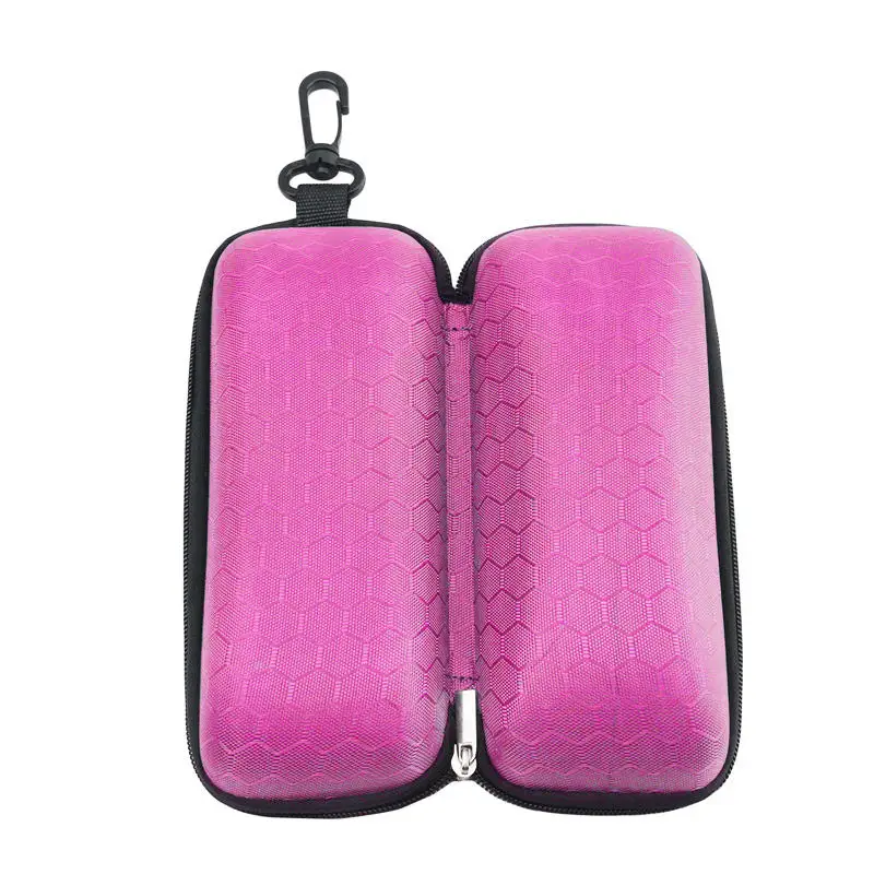 Honeycomb Design Portable Sunglasses and Eyewear Protective Case