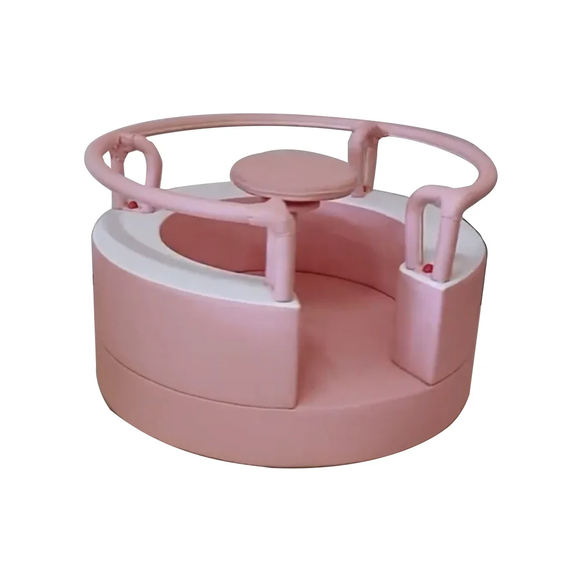 Soft-play-rides-white-carousel-electric-merry-go-round-Kids-soft-play ...