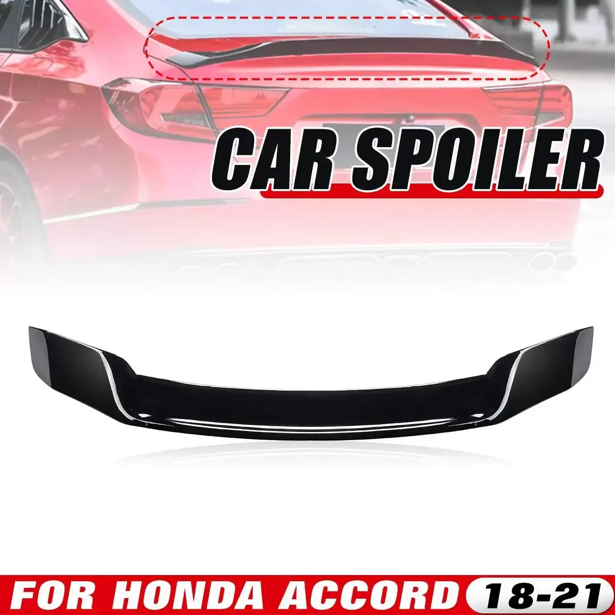 New Car Spoiler Posteriore Wing Lip Extension Per Honda Accord 10Th 2018-2021 Posteriore Tronco Spoiler Lip Boot Wing Lip Tail Wing Body Kit