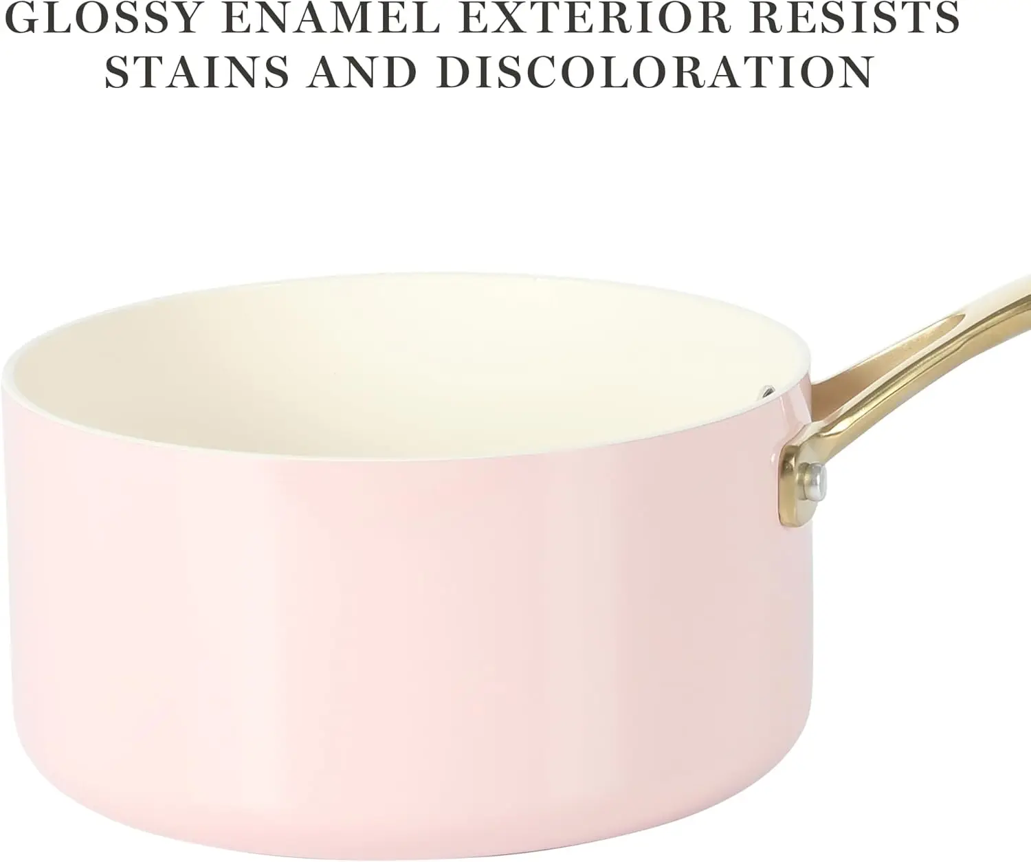 Free Ceramic Interior 10 Piece Heavy Gauge Enamel Aluminum Pots and Pans Cookware Set 5