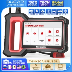 Thinkscan Plus S7 S4 S6 OBD2 Car Diagnostic Tools ABS/SRS/ECM/TCM/BCM Code Reader Auto obd2 Scanner Fault DIYers Code Scan Tools