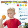 12 Pcs Magnetic Reusable Water Ball Quick Fill Balloons Fun Water Fight Game Pool Beach Bath Toys With Mesh Bag for Summer Games 4